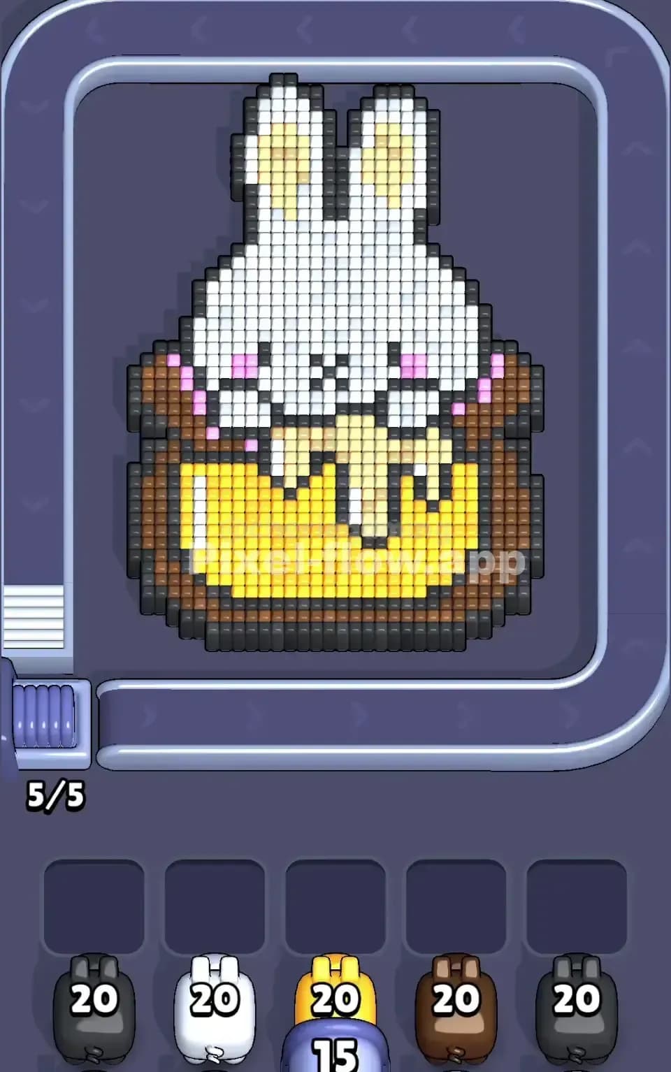 Pixel Flow Level 196 Screenshot