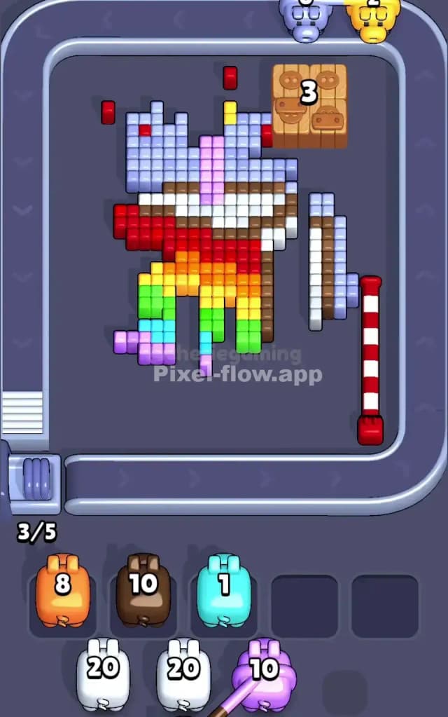 Pixel Flow Level 356 Solution 1