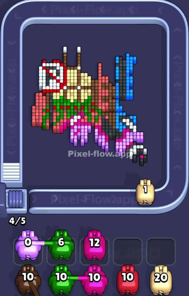 Pixel Flow Level 1114 Solution 2