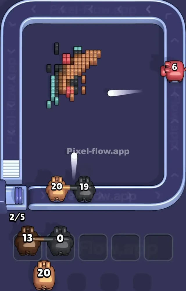 Pixel Flow Level 1160 Solution 3