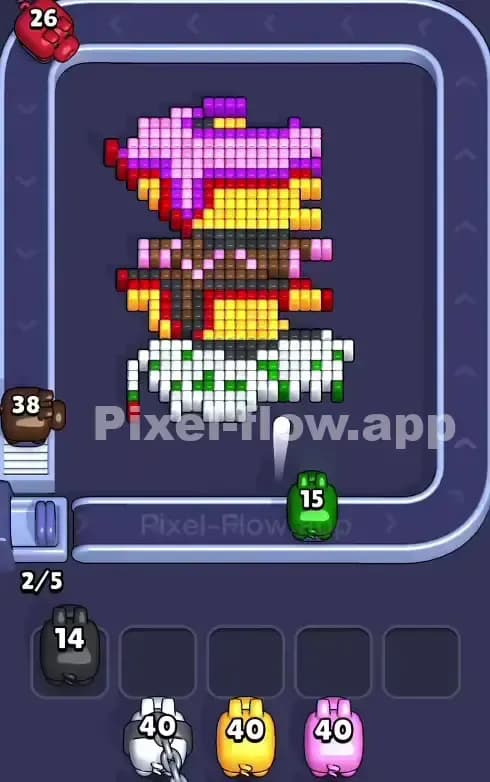 Pixel Flow Level 871 Solution 2