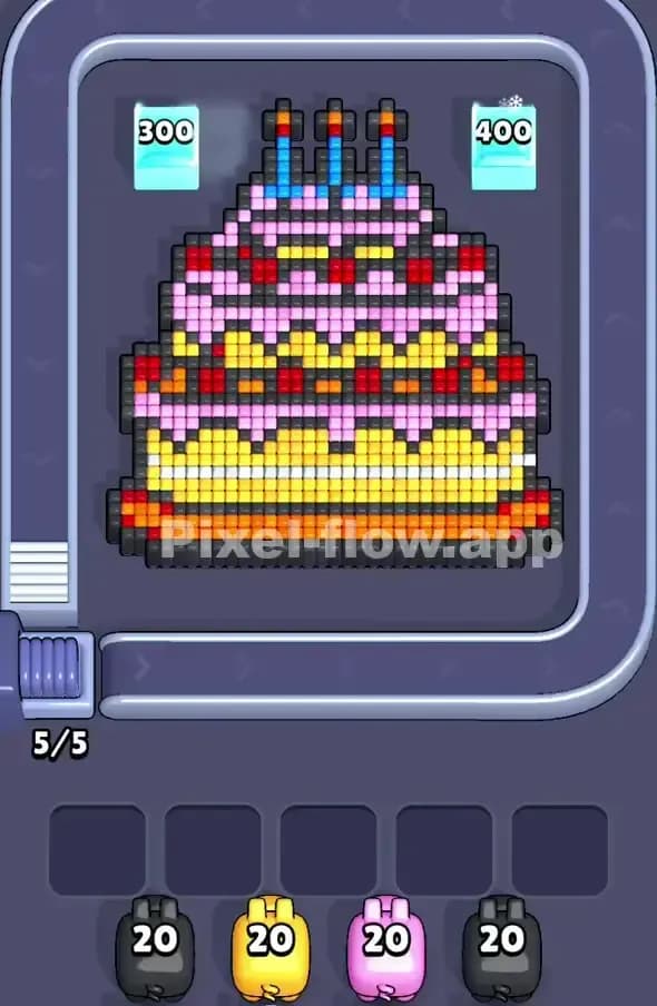 Pixel Flow Level 408 Gameplay
