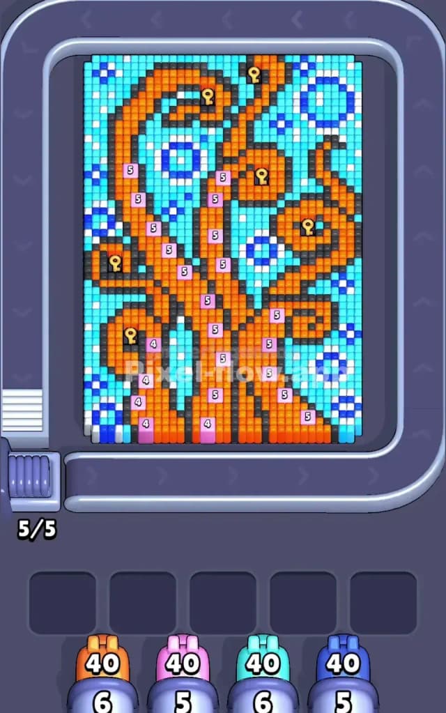 Pixel Flow Level 239 Gameplay