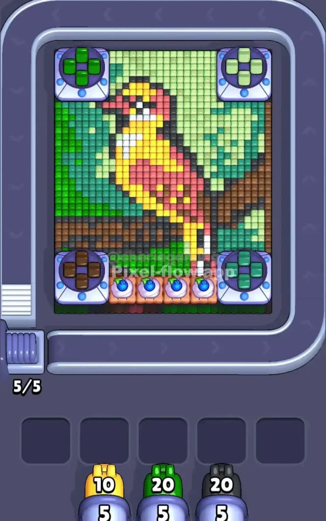 Pixel Flow Level 620 Gameplay