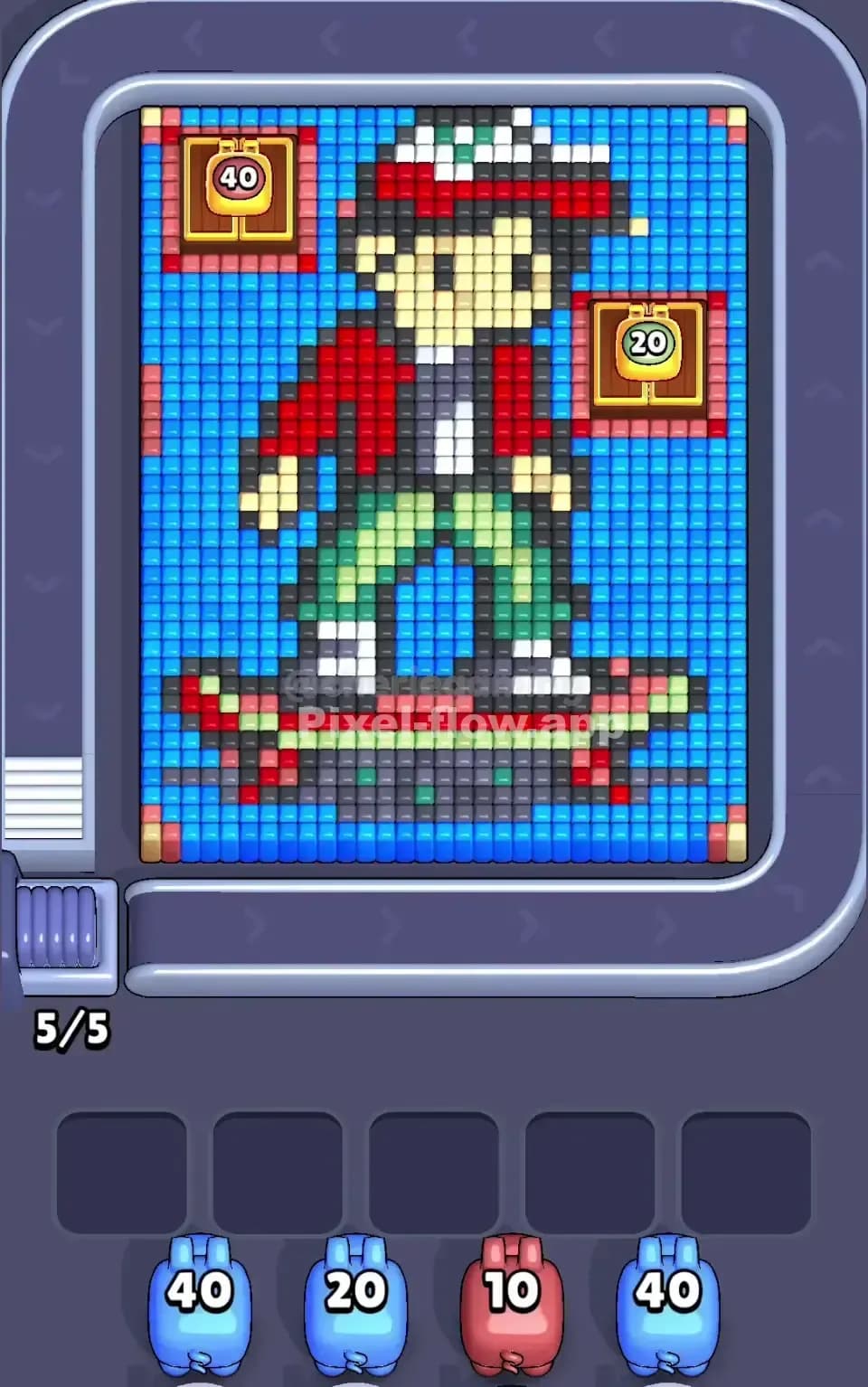 Pixel Flow Level 510 Screenshot