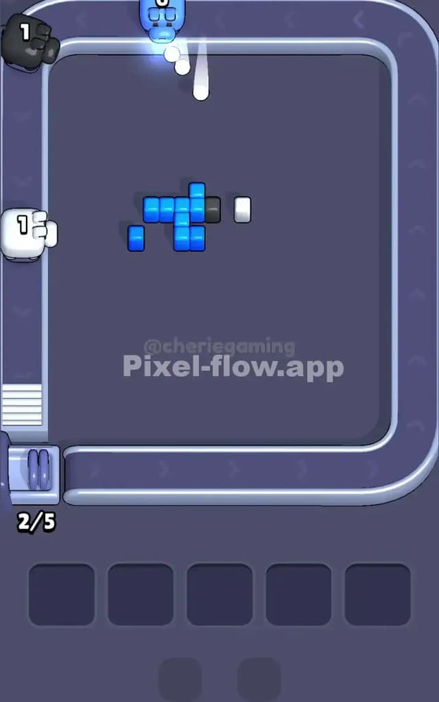 Pixel Flow Level 8 Solution 3