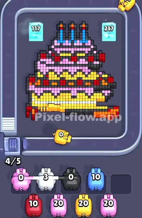 Pixel Flow Level 408 Solution 1