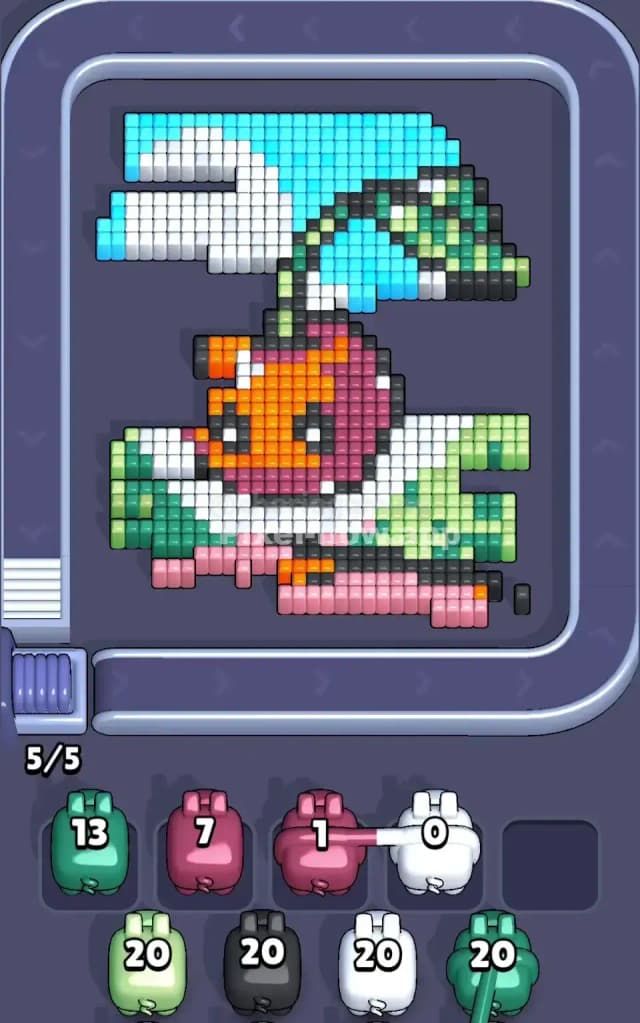 Pixel Flow Level 314 Solution 1