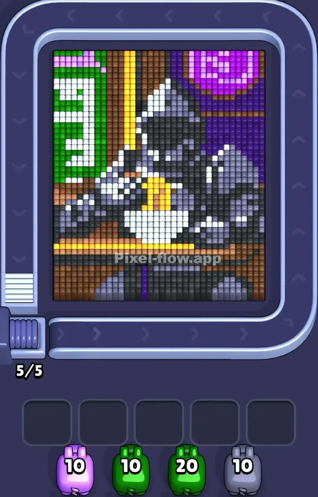 Pixel Flow Level 1268 Screenshot