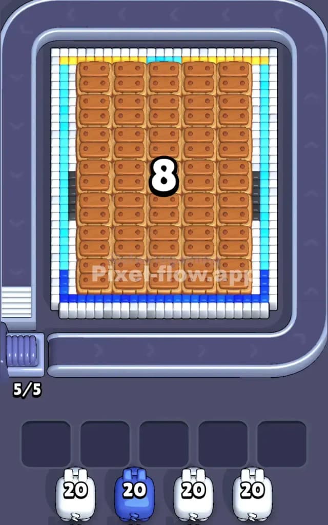 Pixel Flow Level 242 Gameplay