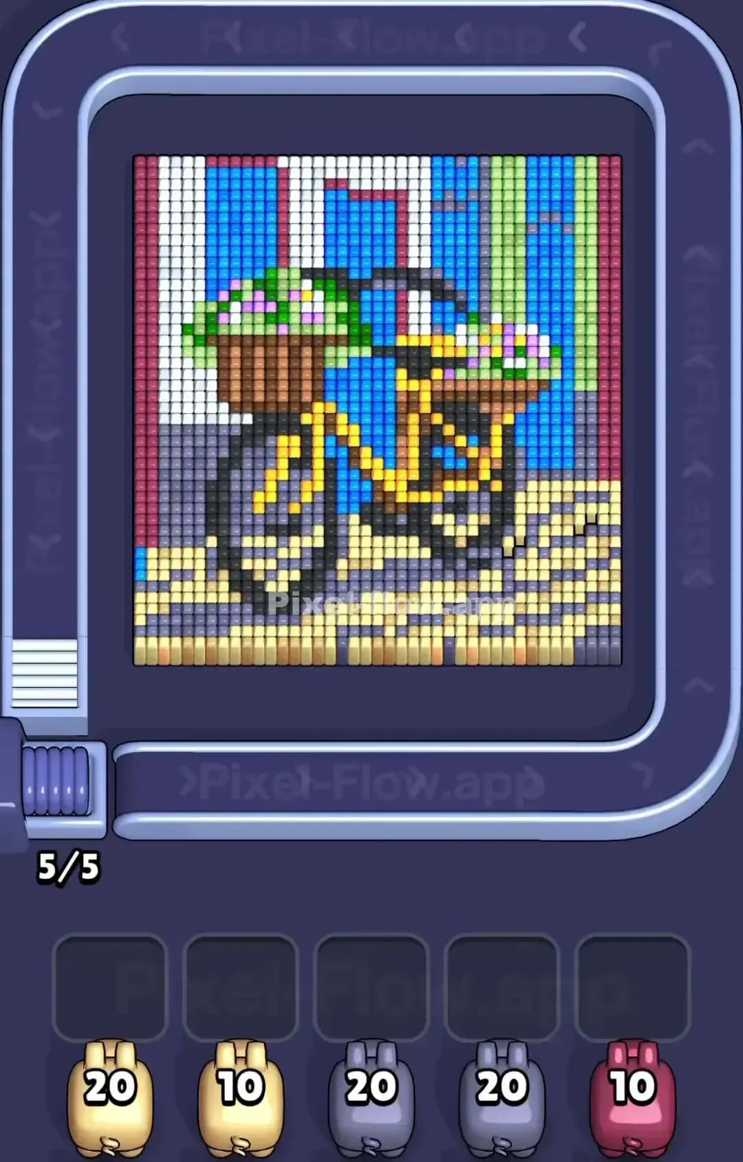 Pixel Flow Level 1397 Screenshot