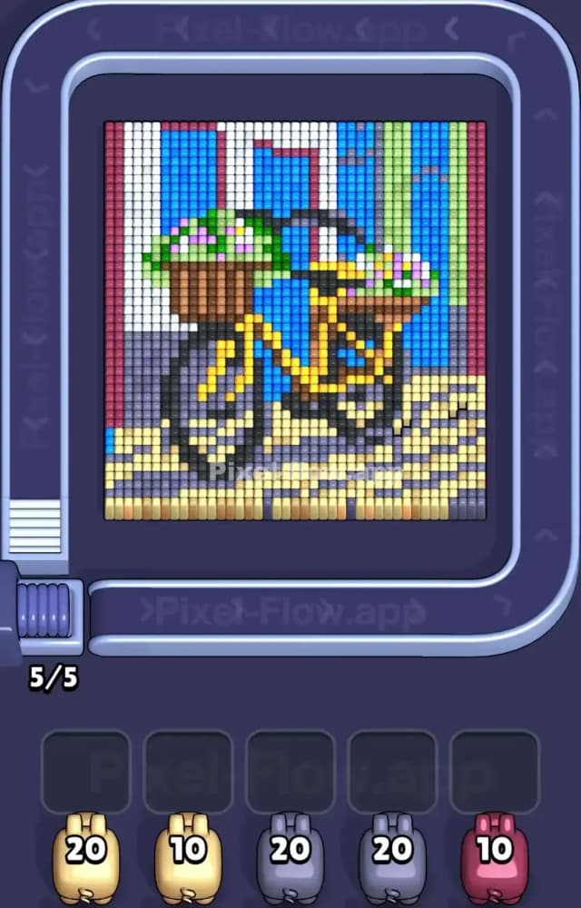 Pixel Flow Level 1397 Gameplay