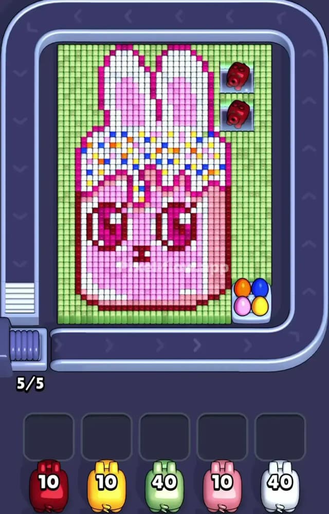 Pixel Flow Level 1275 Gameplay