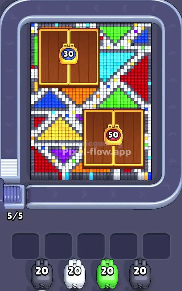 Pixel Flow Level 457 Gameplay
