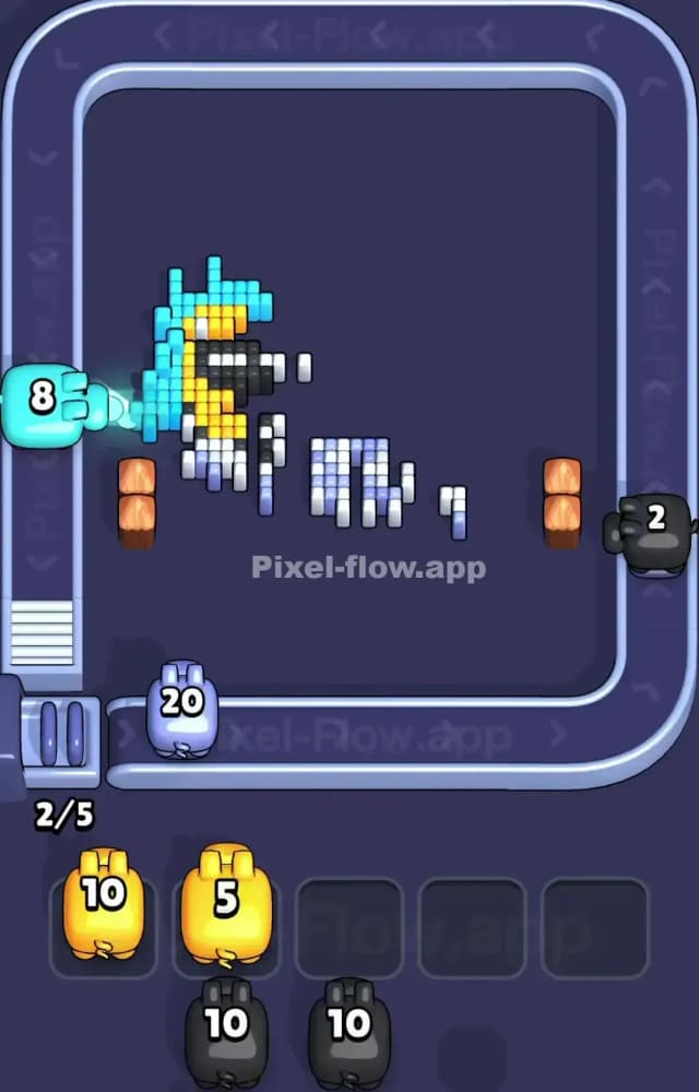 Pixel Flow Level 1441 Solution 3