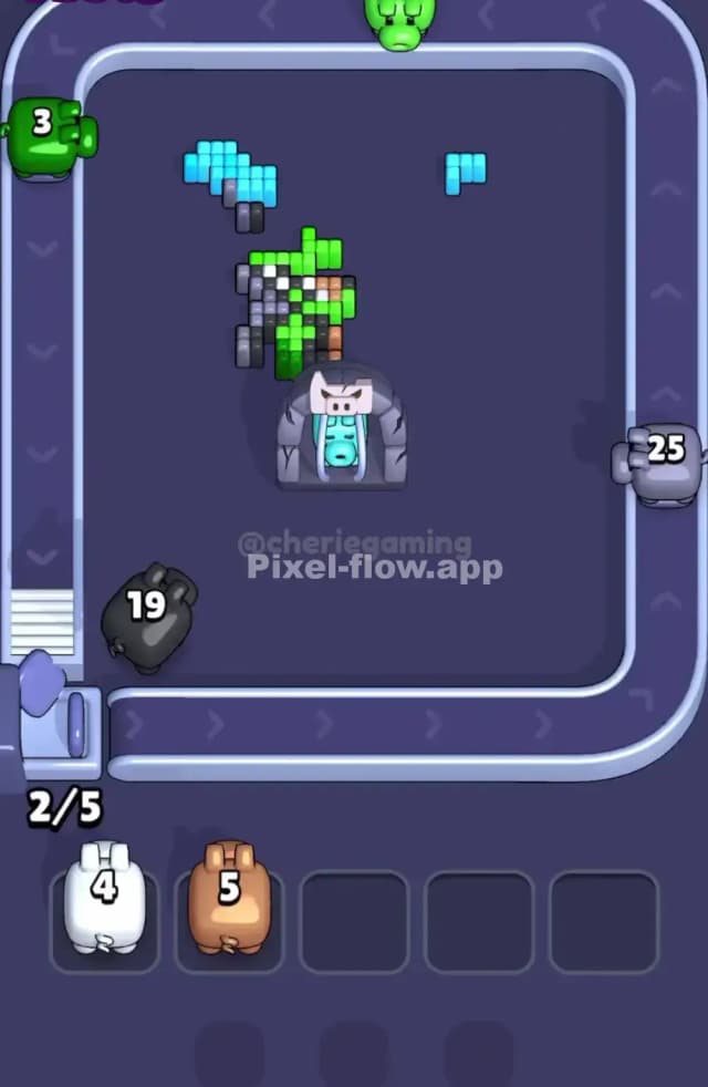 Pixel Flow Level 1711 Solution 3