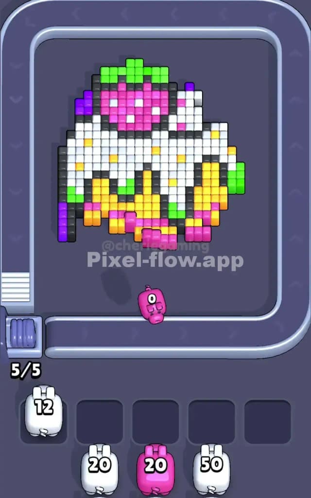 Pixel Flow Level 66 Solution 1