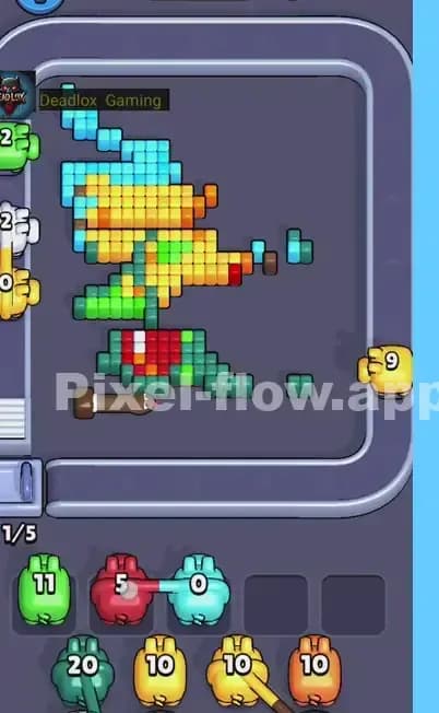 Pixel Flow Level 481 Solution 2