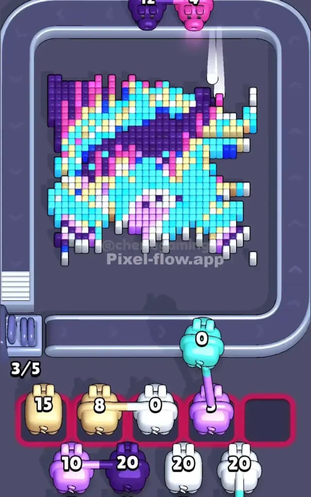 Pixel Flow Level 307 Solution 1