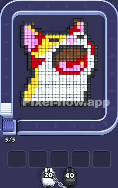 Pixel Flow Level 801 Screenshot