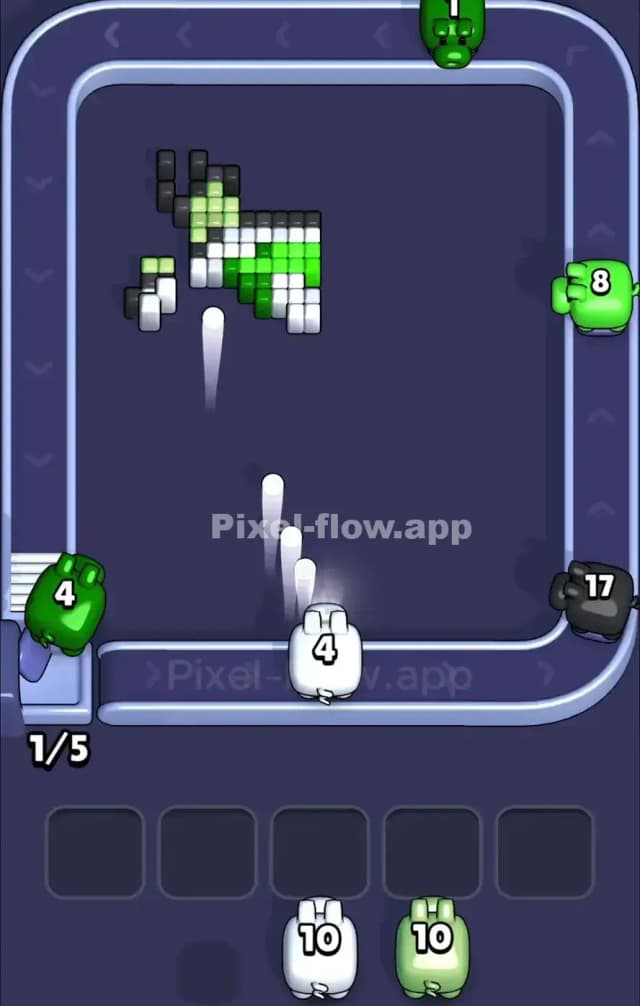 Pixel Flow Level 911 Solution 3