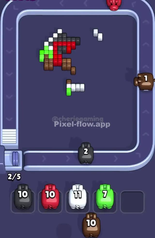 Pixel Flow Level 1701 Solution 3