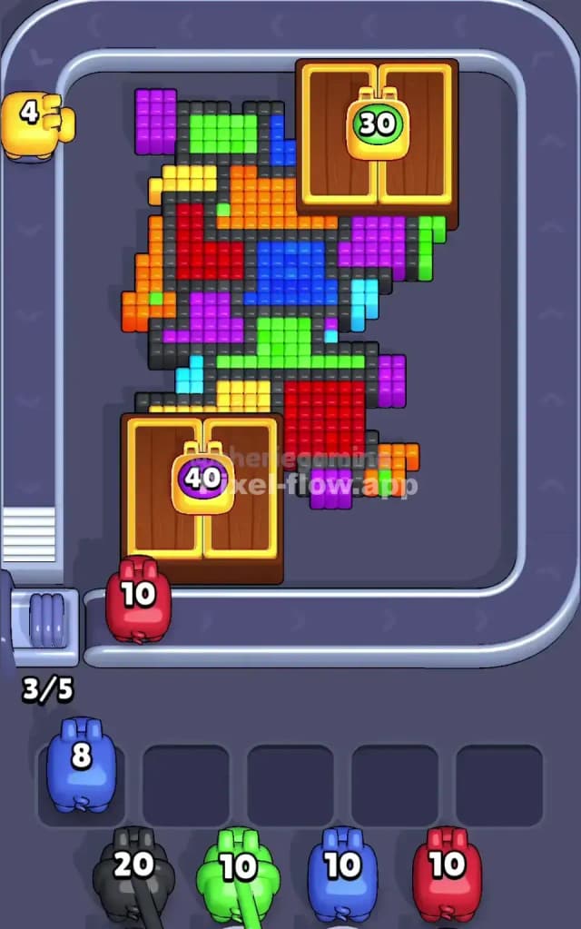 Pixel Flow Level 422 Solution 1