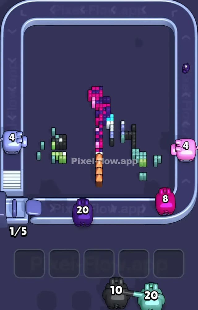 Pixel Flow Level 1588 Solution 3