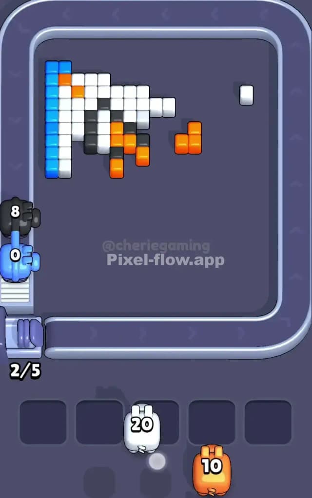 Pixel Flow Level 351 Solution 3