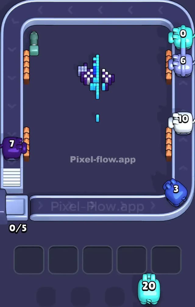 Pixel Flow Level 899 Solution 3