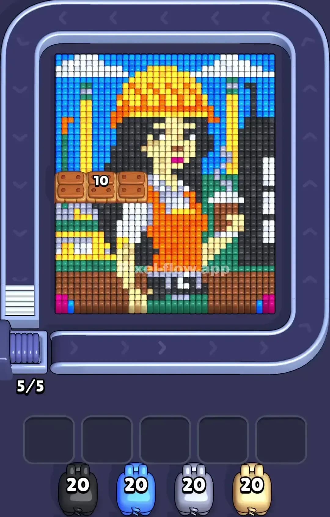 Pixel Flow Level 923 Screenshot