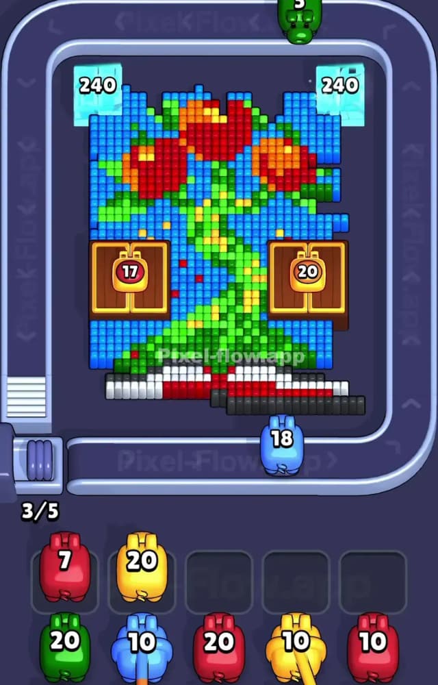 Pixel Flow Level 1144 Solution 1