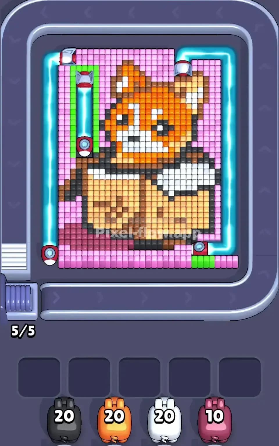 Pixel Flow Level 503 Screenshot