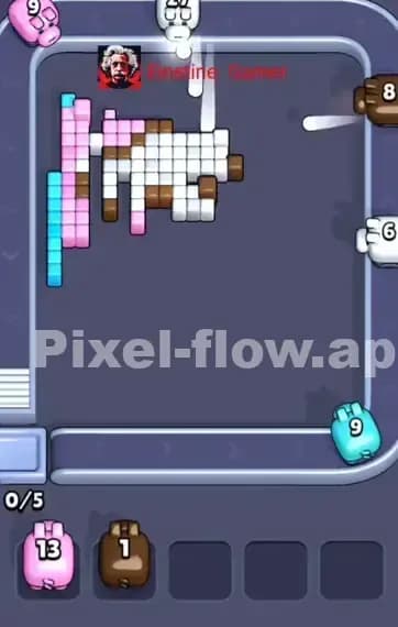 Pixel Flow Level 351 Solution 3
