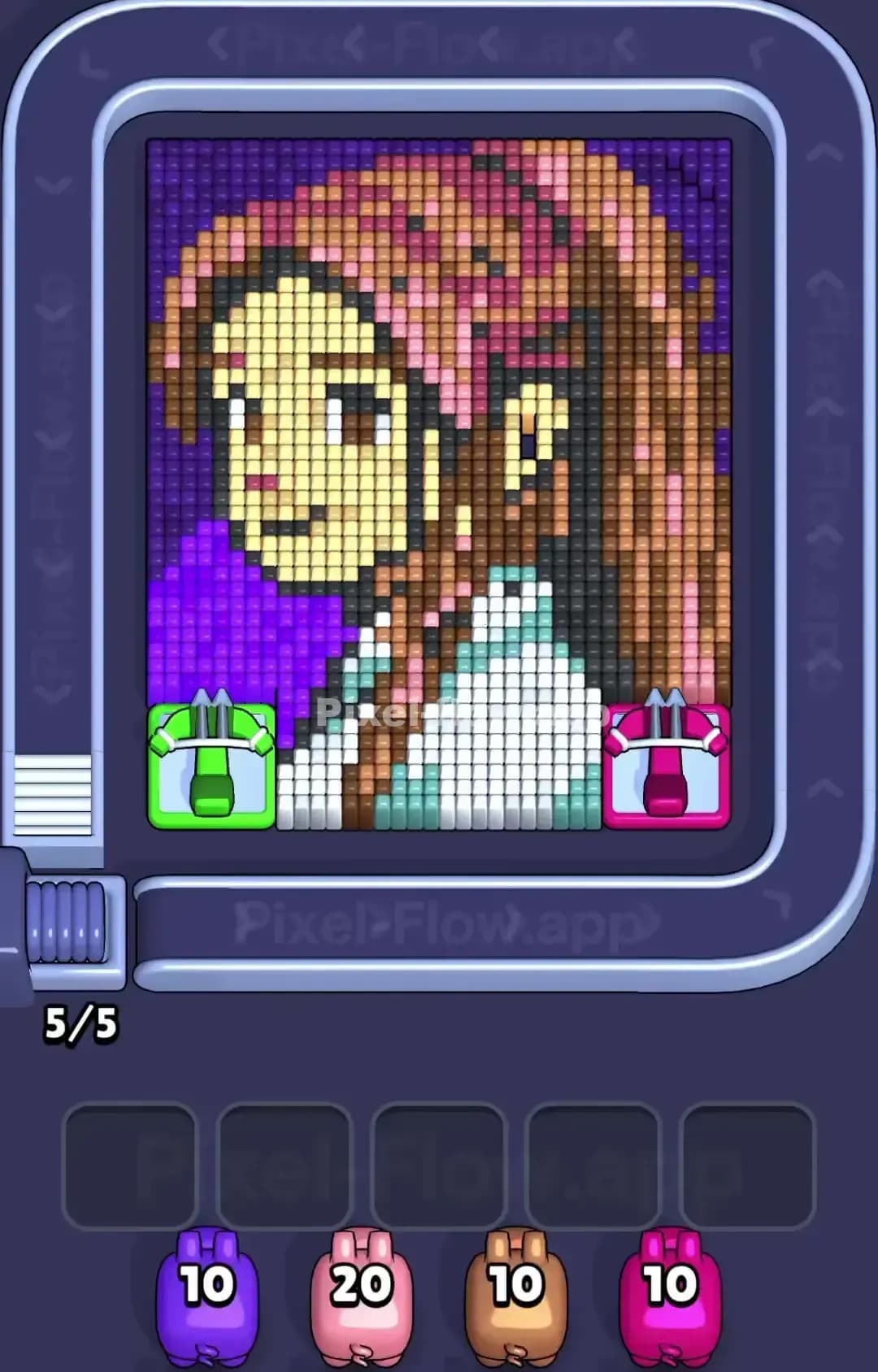 Pixel Flow Level 1584 Screenshot