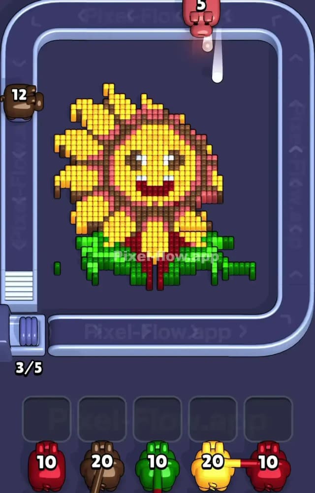 Pixel Flow Level 1127 Solution 1