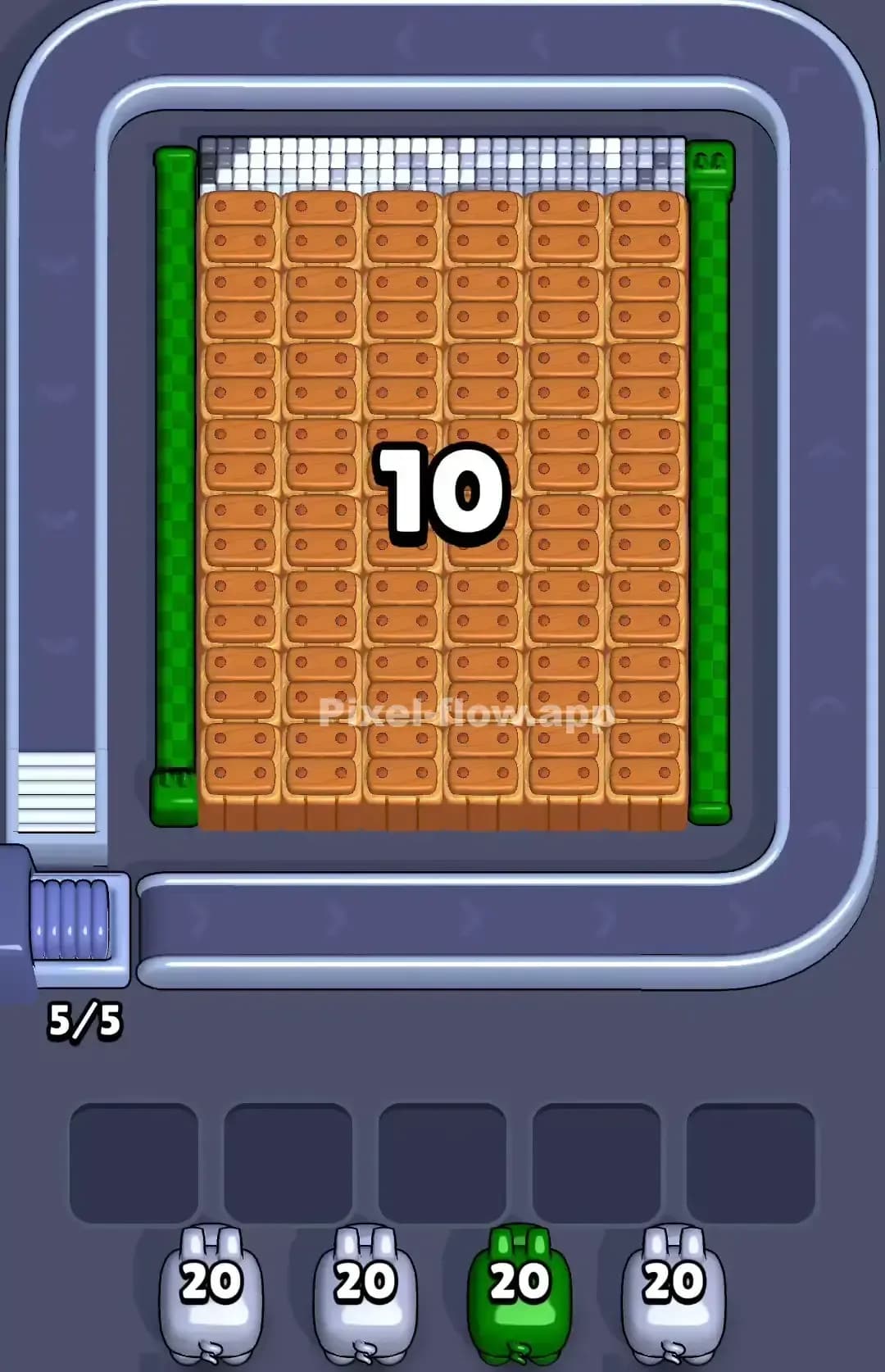 Pixel Flow Flower Level Screenshot