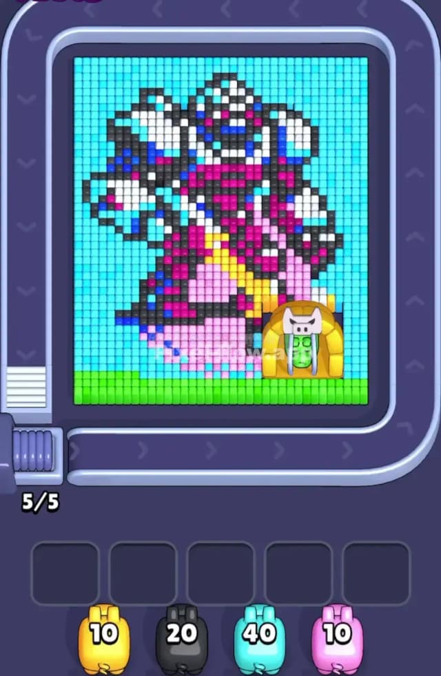 Pixel Flow Level 1705 Gameplay