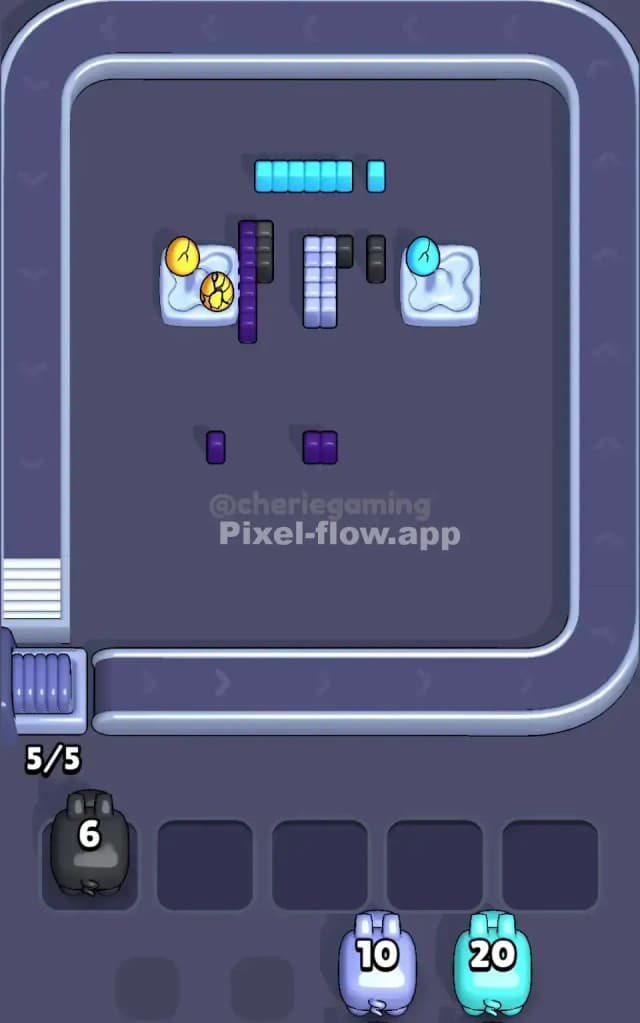 Pixel Flow Level 461 Solution 3