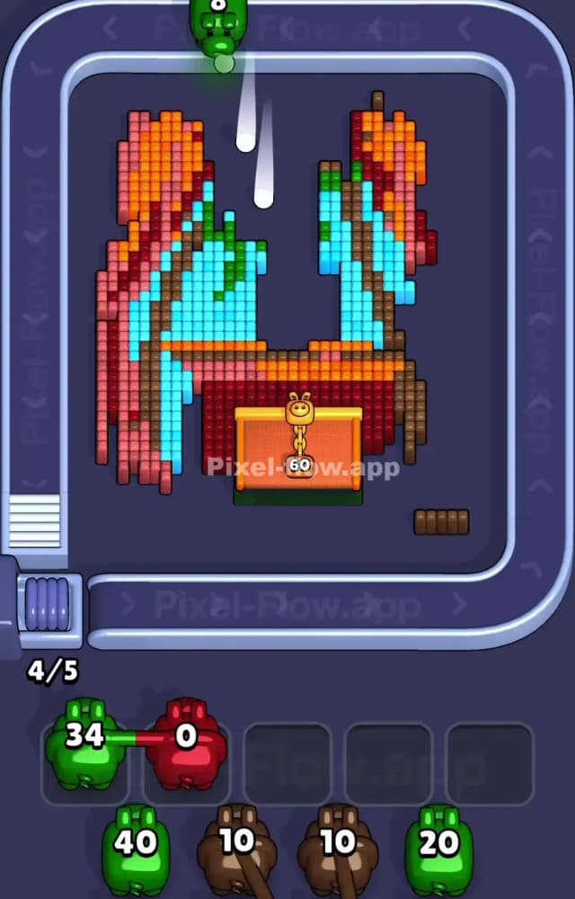Pixel Flow Level 1579 Solution 2