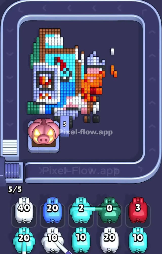 Pixel Flow Level 980 Solution 2