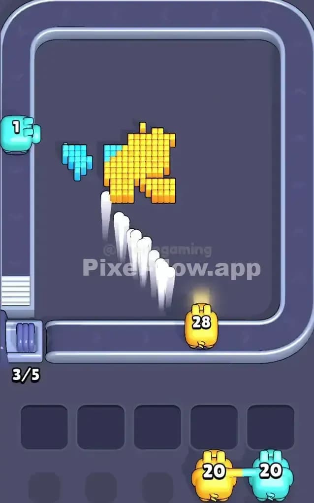 Pixel Flow Level 256 Solution 3