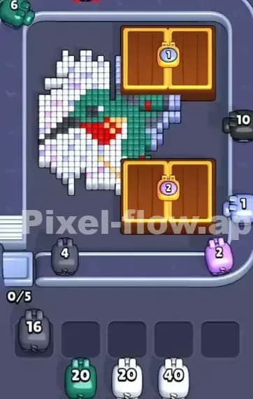 Pixel Flow Level 353 Solution 1