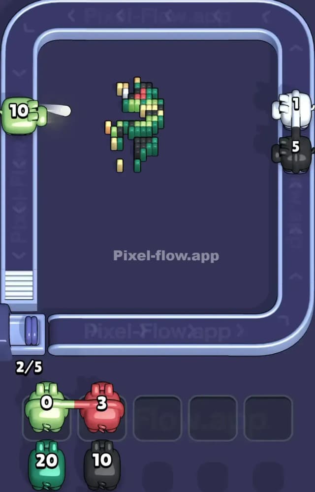 Pixel Flow Level 1320 Solution 3