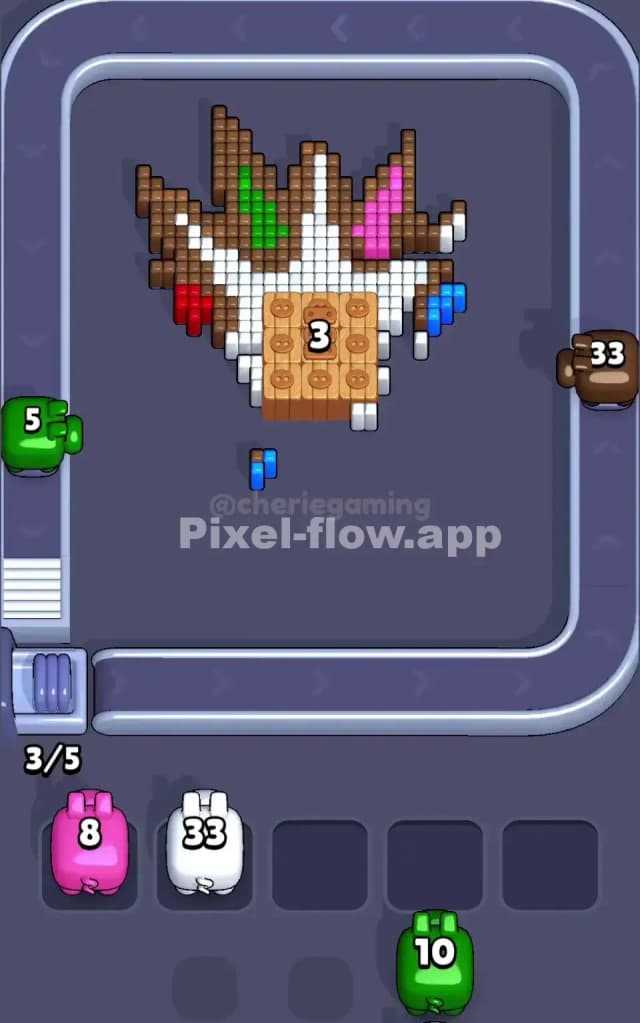 Pixel Flow Level 231 Solution 2