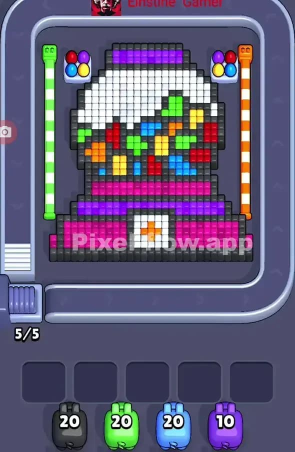 Pixel Flow Level 327 Gameplay