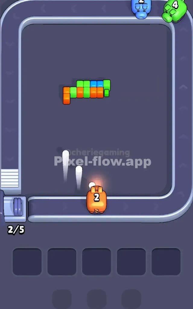 Pixel Flow Level 7 Solution 3