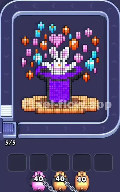 Pixel Flow Level 891 Screenshot