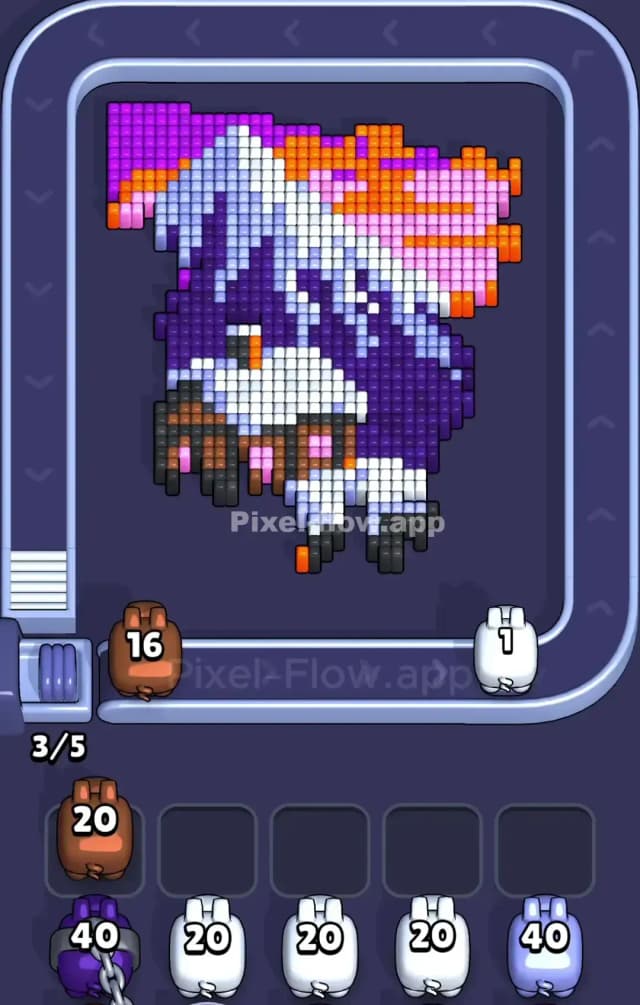 Pixel Flow Level 898 Solution 2