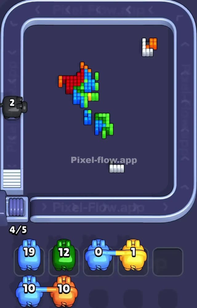 Pixel Flow Level 1144 Solution 3